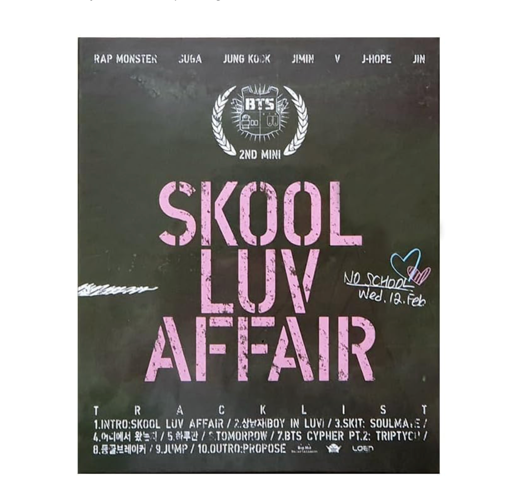 BTS | SKOOL LUV AFFAIR